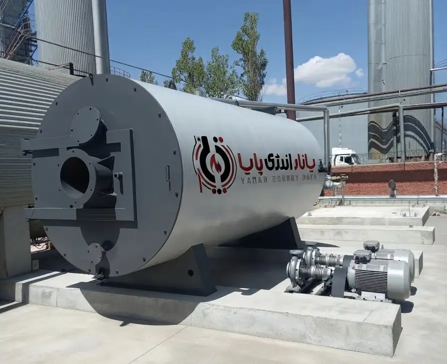 دیگ روغن داغ صنعتی